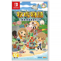 SEGA 世嘉 现货 任天堂Switch NS游戏 牧场物语 橄榄镇与希望的大地 橄榄镇 模拟 中文