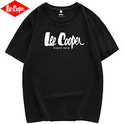 Lee Cooper2021夏季新款短袖t恤男潮流情侣半袖体恤上衣服打底衫