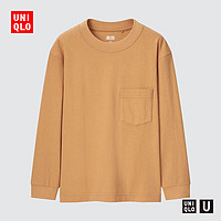 UNIQLO 优衣库 初秋童装/男童/女童 圆领T恤(长袖)439857