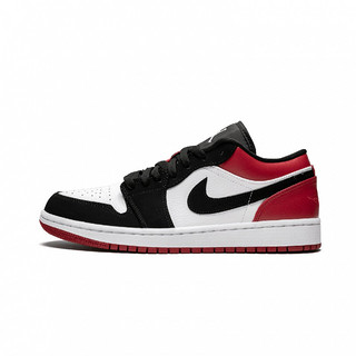 NIKE 耐克 Air Jordan 1 Low AJ 1 黑红脚趾 低帮篮球休闲鞋 553558-116