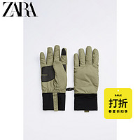 ZARA [折扣季]男装 可收纳绗缝手套 01726300505