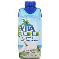 ViTa 維他 唯他可可（Vita Coco）椰子水330ml*12瓶 整箱 进口饮料 NFC 天然原味椰子水 椰汁饮料