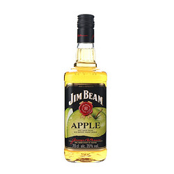 JIM BEAM 金宾 Jim Beam）洋酒 美国波本威士忌 苹果味力娇酒预调酒 700ml