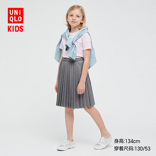 UNIQLO 优衣库 童装/女童 打褶裙 春夏(半身裙) 439309/439308