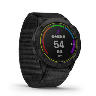 GARMIN 佳明 Enduro 户外手表+黑色尼龙表带 DLC钛金版