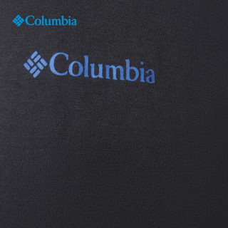 Columbia哥伦比亚户外21秋冬新品男子图案印花圆领长袖T恤AE8596 011 L