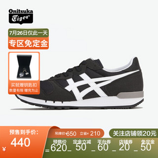 Onitsuka Tiger鬼塚虎男女款复古运动休闲鞋 ALVARADO 1183A507-预售 黑色-003 40.5