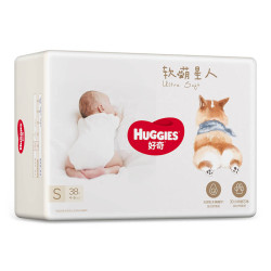 HUGGIES 好奇 软萌星人 婴儿纸尿裤 S 38片