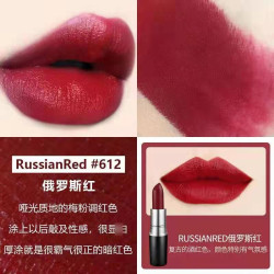 mac口红断货王头口红俄罗斯红612