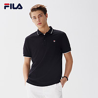 FILA 斐乐 官方男子短袖polo衫2021年夏季新款百搭时尚商务polo衫