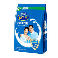 PLUS会员：Wondersun 完达山 益生元 中老年人奶粉 400g*1袋