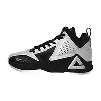 PEAK 匹克 帕克系列 帕克一代 男子篮球鞋 DA034323 大白/黑色 46
