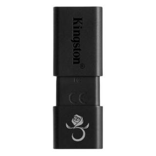 Kingston 金士顿 DT100G3 USB 3.0 固态U盘 黑色 128GB USB