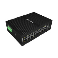 keepLINK KP-9000-85-2GX16GT-SFP 16口千兆电口+2千兆光口环网管理型交换机