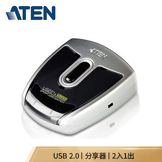 ATEN 宏正 US221A 2口USB 打印机共享器