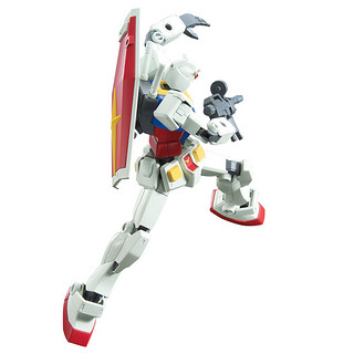 万代（BANDAI）HG UC系列 1/144 新生高达 敢达拼装模型儿童玩具 新生RX-78-2 元祖