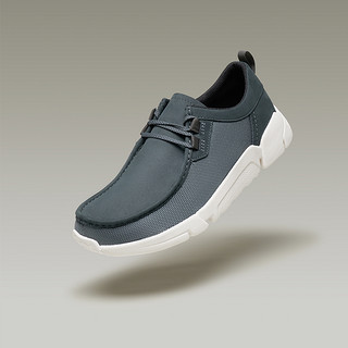 Clarks 其乐 三瓣底系列 TriActiveCraft 男士休闲户外鞋 261480807 蓝色 41.5