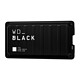 西部数据 WD Black P50 USB 3.2 移动固态硬盘 Type-C 4TB 黑色