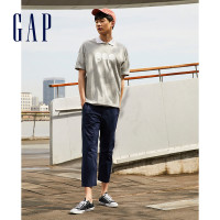 Gap 盖璞 男装裤子夏季薄款911065 2021夏季新款九分裤