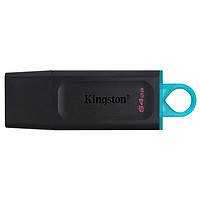 Kingston 金士顿 DTX USB 3.2 U盘 黑色 64GB USB+苹果转接头