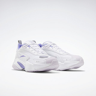 Reebok 锐步 运动健身 VECTOR RUNNER 女子低帮休闲鞋 FY6515_白色/灰色/浅紫色 35