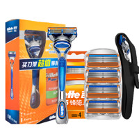 Gillette 吉列 锋隐手动剃须刀套装 (1刀架+5刀头+剃须啫喱70g)