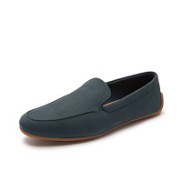 Clarks 其乐 Reazor Plain 男士休闲乐福鞋 261480307 蓝色 39