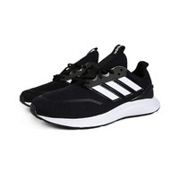 阿迪达斯 adidas 男士潮流时尚舒适运动透气轻便耐磨休闲跑步鞋 黑色 42