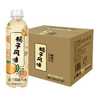 秋林 QiuLin 橘子汽水350ml*12瓶