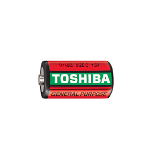 TOSHIBA 东芝 R14SG BP-2 2号碳性电池 1.5V 2粒装