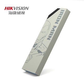 海康威视(HIKVISION)漫威Marvel 128GB USB3.0金属U盘X303刀锋 一体封装防尘防水电脑车载投标高速优盘系统盘