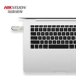 海康威视(HIKVISION)漫威Marvel 128GB USB3.0金属U盘X303刀锋 一体封装防尘防水电脑车载投标高速优盘系统盘