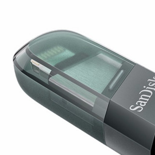 SanDisk 闪迪 欣享豆蔻系列 iXPand USB3.1 U盘 黑色 64GB Lightning/USB-A