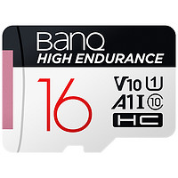BanQ HIGH ENDURANCE V30 Micro-SD存储卡 16GB(UHS-I、V10、U1、A1)
