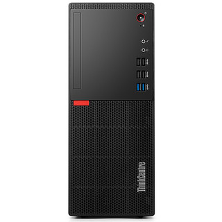 Lenovo 联想 ThinkCentre E76 19.5英寸 商用台式机 黑色 (酷睿i3-8100、核芯显卡、4GB、1TB HDD、风冷)