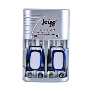 leise 雷摄 280 镍氢充电电池 9V 280mAh 充电套装 2粒装