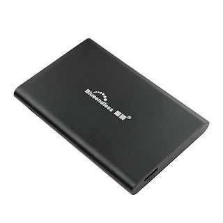 BLUEENDLESS 蓝硕 T8 2.5英寸Micro-B便携移动机械硬盘 2TB USB3.0 黑色