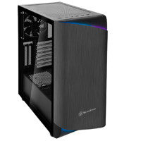 银昕 SilverStone）星斗Seta A1 ATX机箱/支持360水冷/玻璃侧透