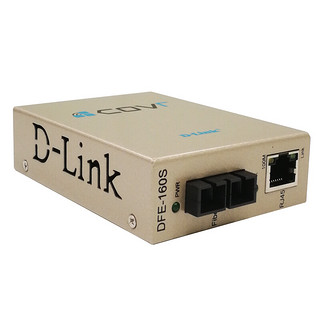 D-Link 友讯 DFE-160S 百兆单模 光纤收发器