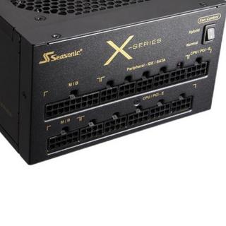 seasonic 海韵 X-750 金牌（90%）全模组ATX电源 750W