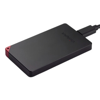 ThinkPad 思考本 US100 USB 3.1 移动固态硬盘 Type-C 2TB 黑色