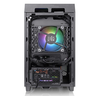 Thermaltake 曜越 The Tower系列 The Tower 100 MINI-ITX机箱 全侧透 雅典黑