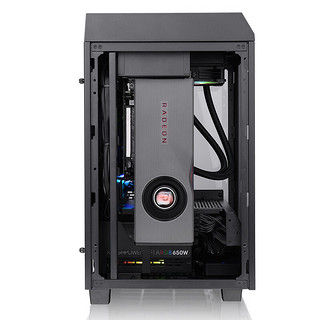 Thermaltake 曜越 The Tower系列 The Tower 100 MINI-ITX机箱 全侧透 雅典黑