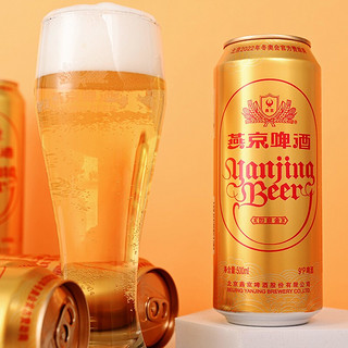 YANJING BEER 燕京啤酒 如意金罐啤酒 500ml*12听 礼盒装