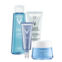 VICHY 薇姿 温泉矿物水活护肤套装 (洁面霜125ml+爽肤水200ml +水光乳液75ml+清爽型水活霜50ml)