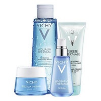 VICHY 薇姿 温泉矿物水活护肤套装 (洁面霜125ml+爽肤水200ml+精华液50ml+清爽型水活霜50ml)