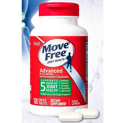 Schiff 旭福 Move Free 益节 氨糖软骨素加钙 绿瓶 180粒