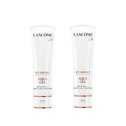 LANCOME 兰蔻 轻透水漾防晒乳  SPF50+  50ml*2瓶