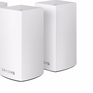 LINKSYS 领势 VELOP全屋覆盖wifi路由器WHW0103高通四核芯片分布式MESH双频3900M千兆大户型家用