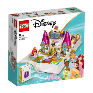 LEGO 乐高 Disney Princess迪士尼公主系列 43193 爱丽儿、贝儿、灰姑娘、和蒂安娜故事书冒险